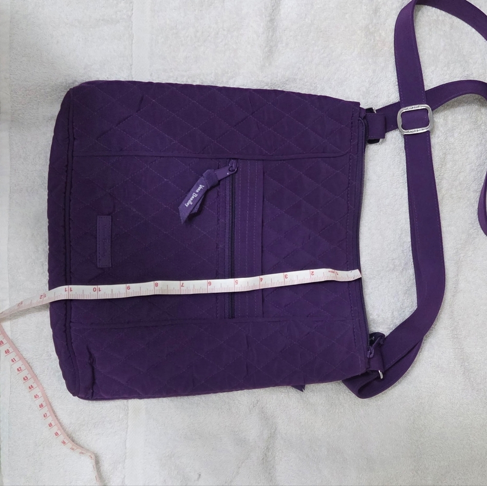 Vera Bradley Amethyst Quilted Crossbody Bag - Picture 3 of 4
